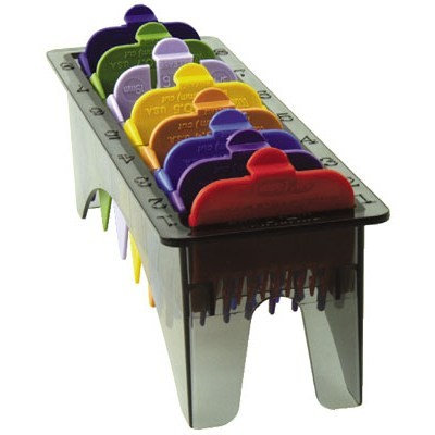 color coded cutting combs